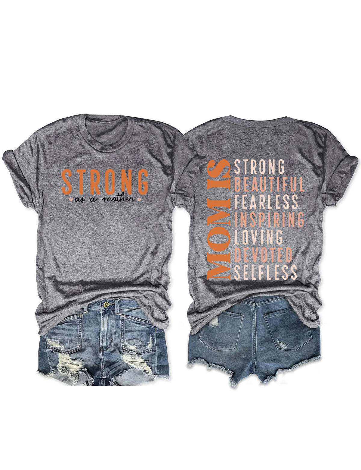 Maman est forte beau T-shirt sans Peur