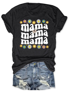 T-shirt Mama Flower