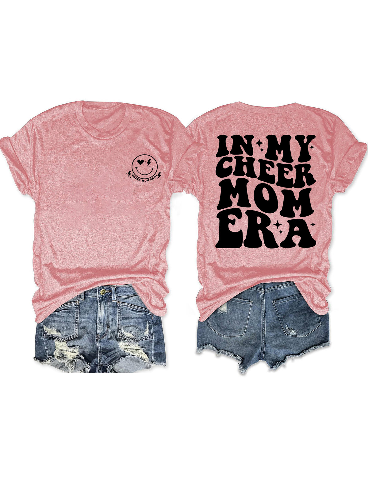 Dans mon T-shirt Cheer Mom Era