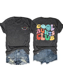 T-shirt de club de tante cool