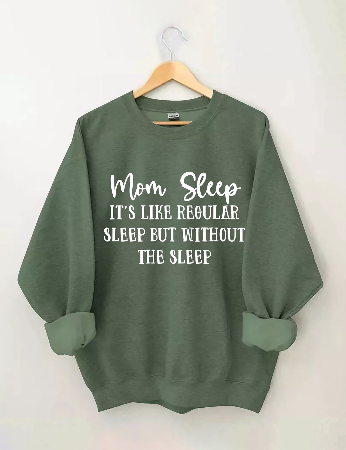 Maman sommeil c'est comme le sommeil régulier mais sans le sweat-shirt de sommeil