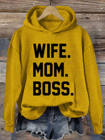 Frau Mama Boss Hoodie 