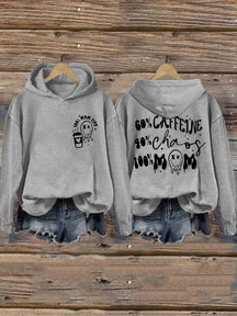 La caféine et Chaos Mom Life Hoodie