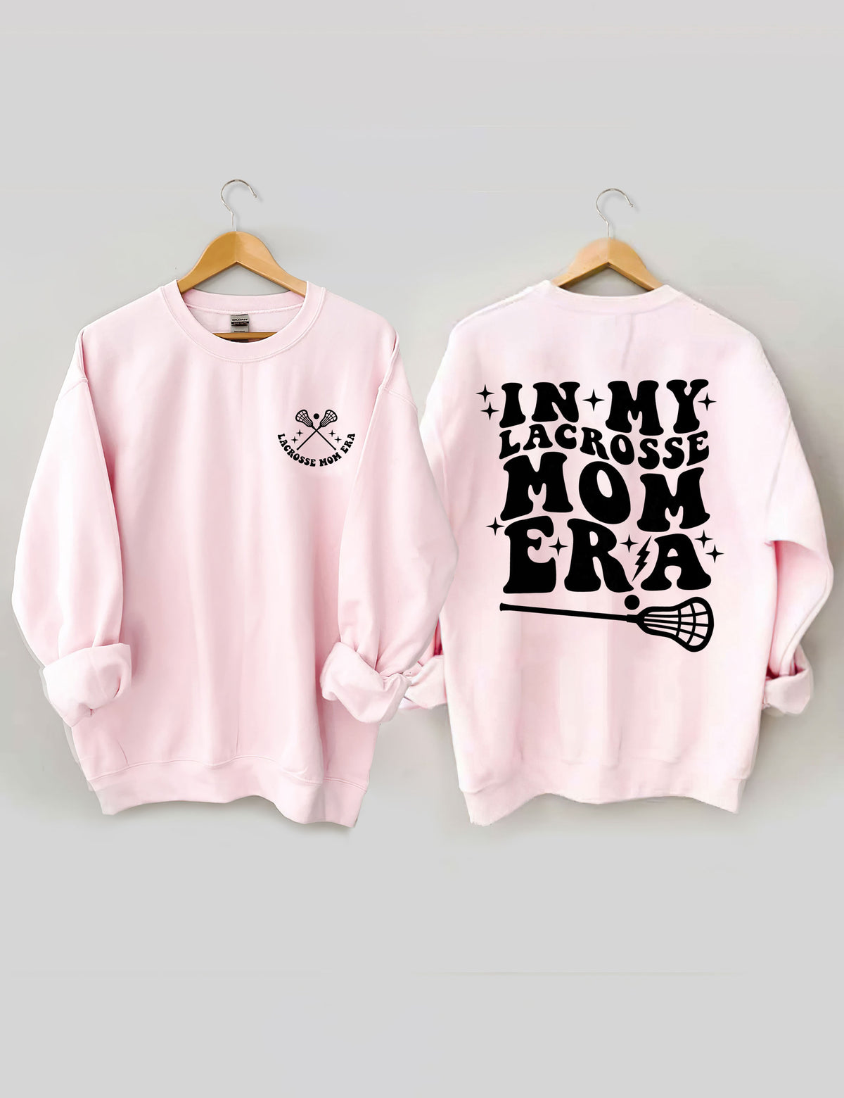 Dans mon Lacrosse Mom Era Sweatshirt