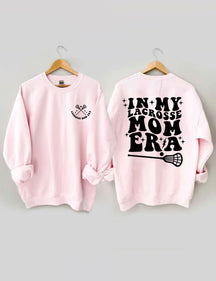 Dans mon Lacrosse Mom Era Sweatshirt