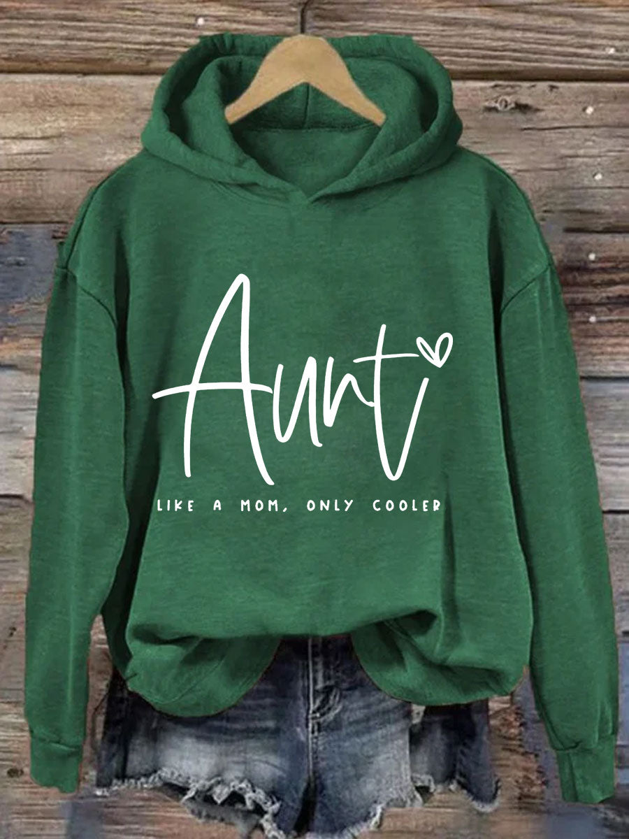 Tante comme une maman seulement refroidisseur Hoodie