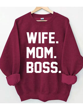Épouse Maman Patron Sweatshirt