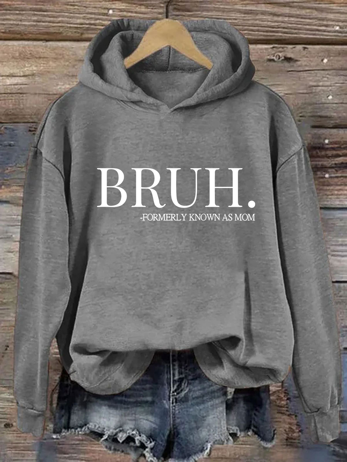 Bruh Formerly Known As Mom Hoodie