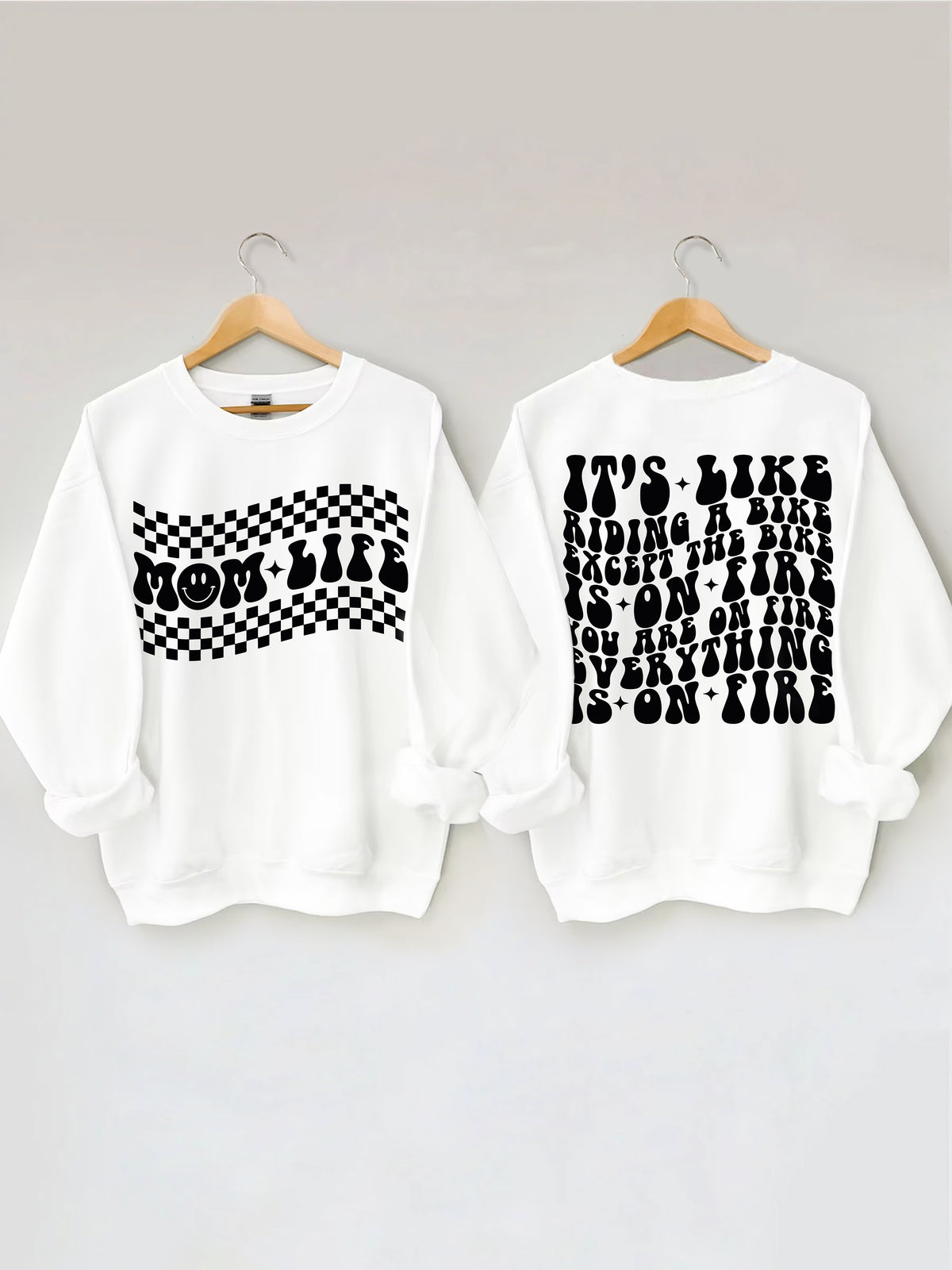 Sweat-shirt de vie de maman sarcastique