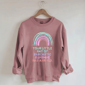 Votre petit rayon de soleil sarcastique est arrivé