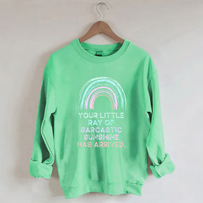 Votre petit rayon de soleil sarcastique est arrivé