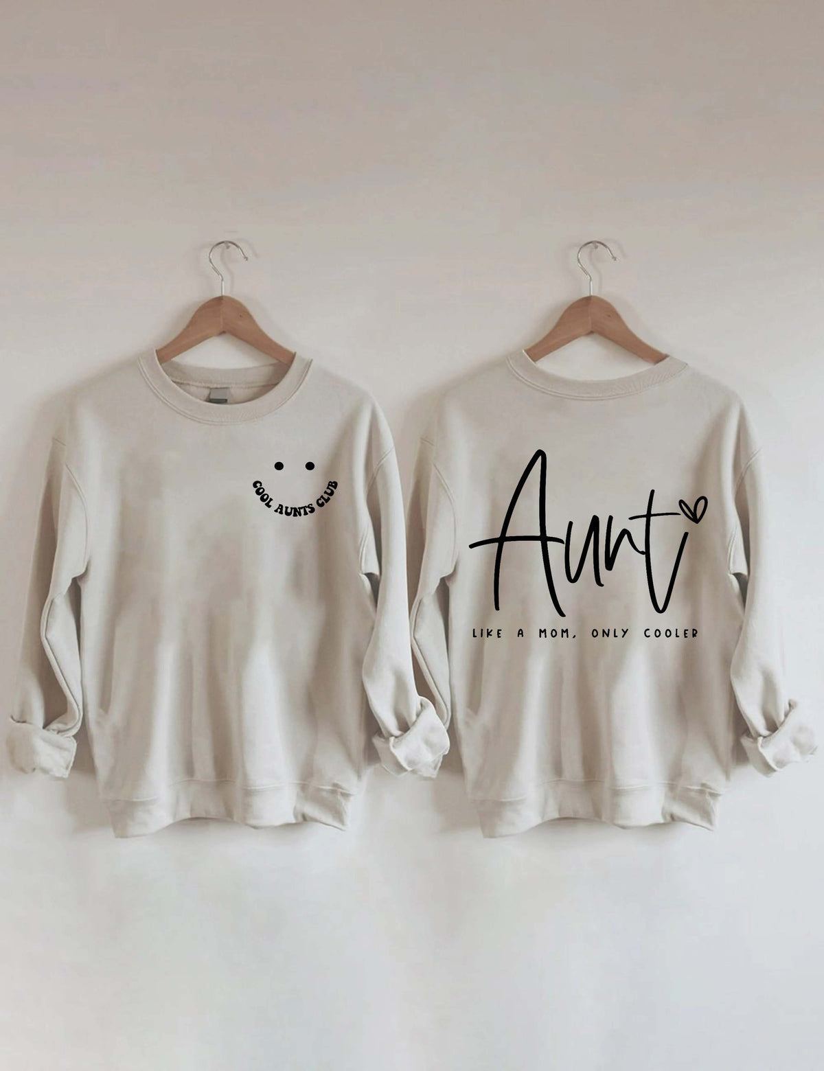 Cooles Aunts Club, Tante Like A Mom Sweatshirt 