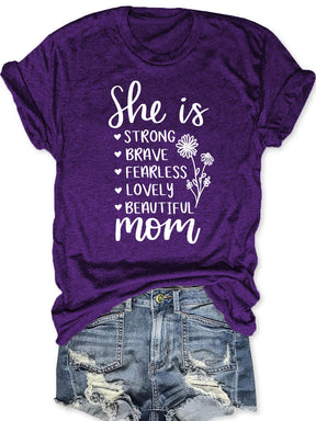 Elle est maman T-shirt