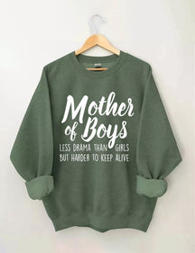 Mère de garçons Sweatshirt