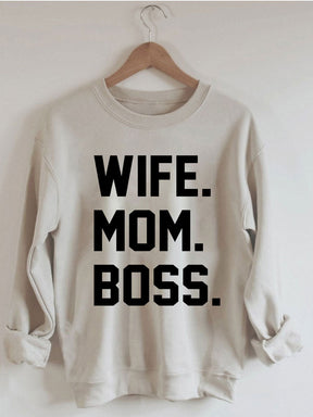 Épouse Maman Patron Sweatshirt