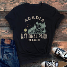 T-shirt super doux du parc national d'Acadia