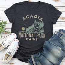 T-shirt super doux du parc national d'Acadia