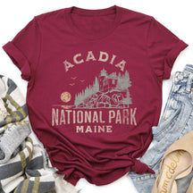 Superweiches T-Shirt des Acadia-Nationalparks