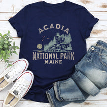 Superweiches T-Shirt des Acadia-Nationalparks