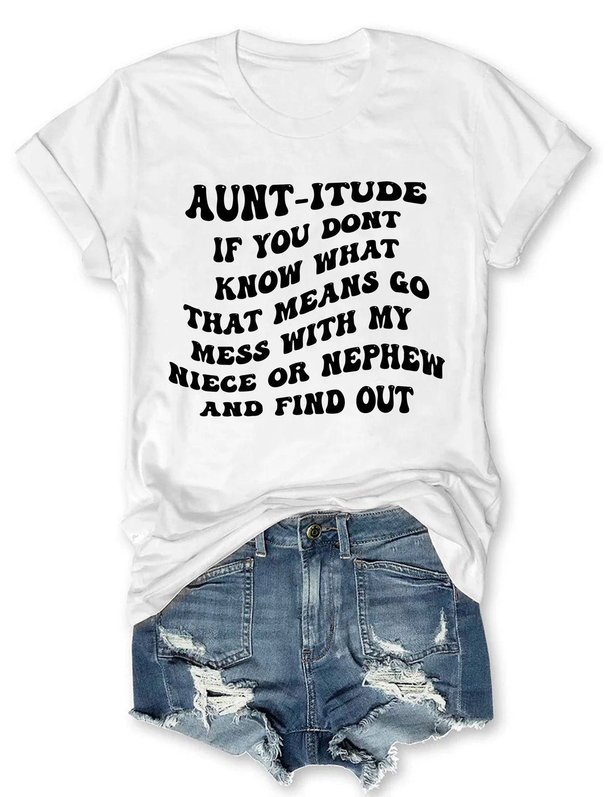 T-shirt tante-itude