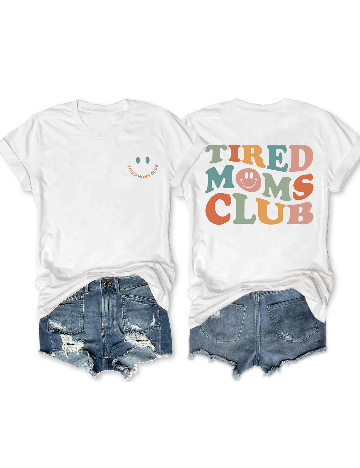 T-shirt club des mamans fatiguées