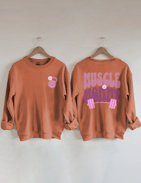 Muscle Mommy Pump Cover Sweatshirt
