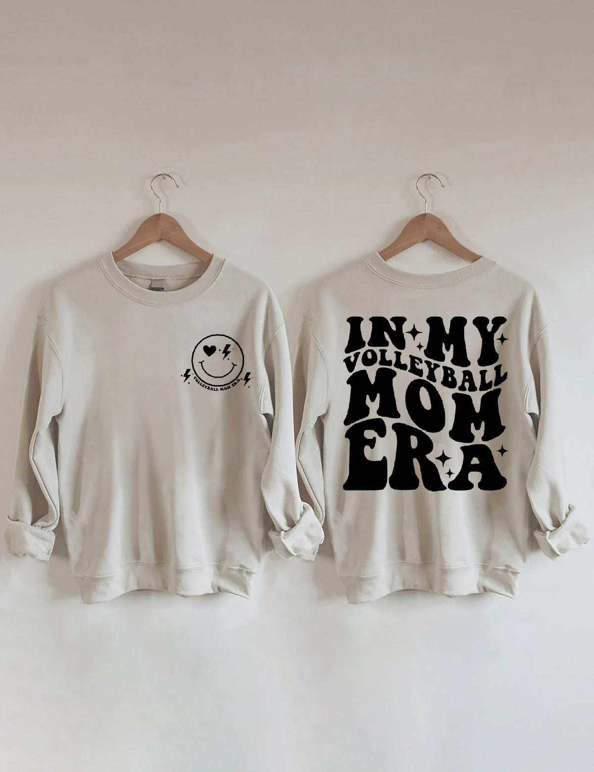 Dans mon Volleyball Mom Era Sweatshirt