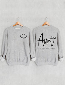 Cooles Aunts Club, Tante Like A Mom Sweatshirt 