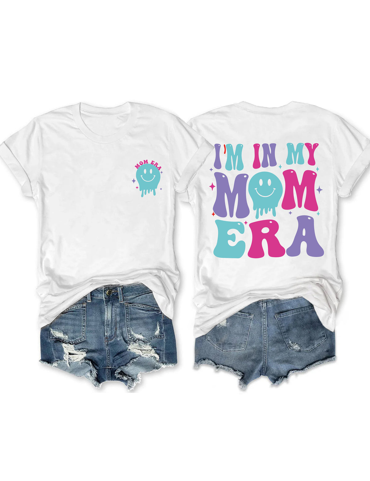 Je suis dans ma maman Era T-Shirt Manches courtes