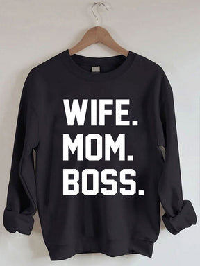 Épouse Maman Patron Sweatshirt