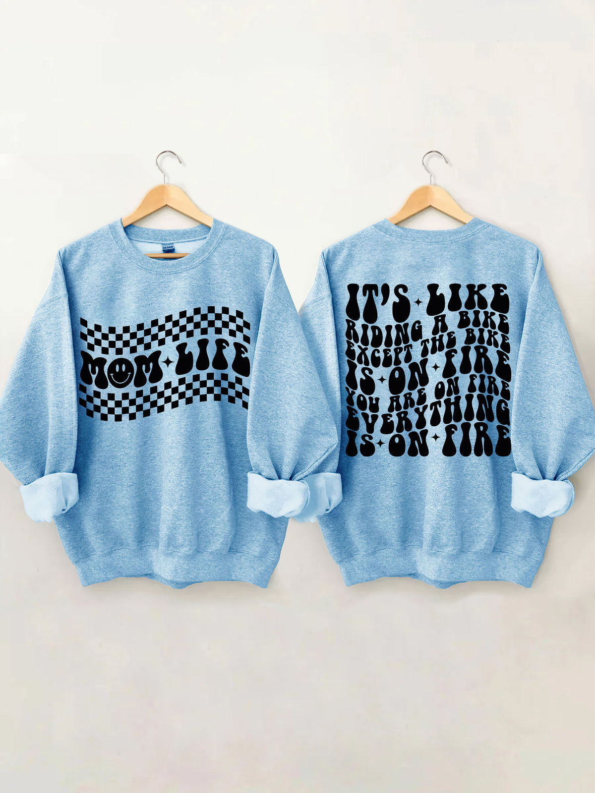 Sweat-shirt de vie de maman sarcastique