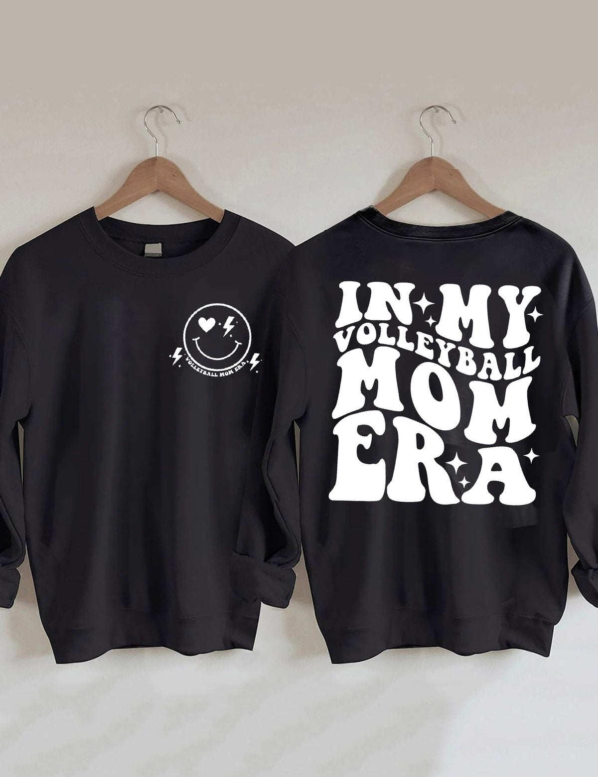 Dans mon Volleyball Mom Era Sweatshirt