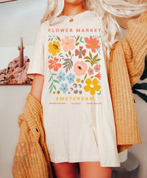 Wild Flowers Crewneck T-shirt