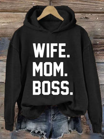 Frau Mama Boss Hoodie 