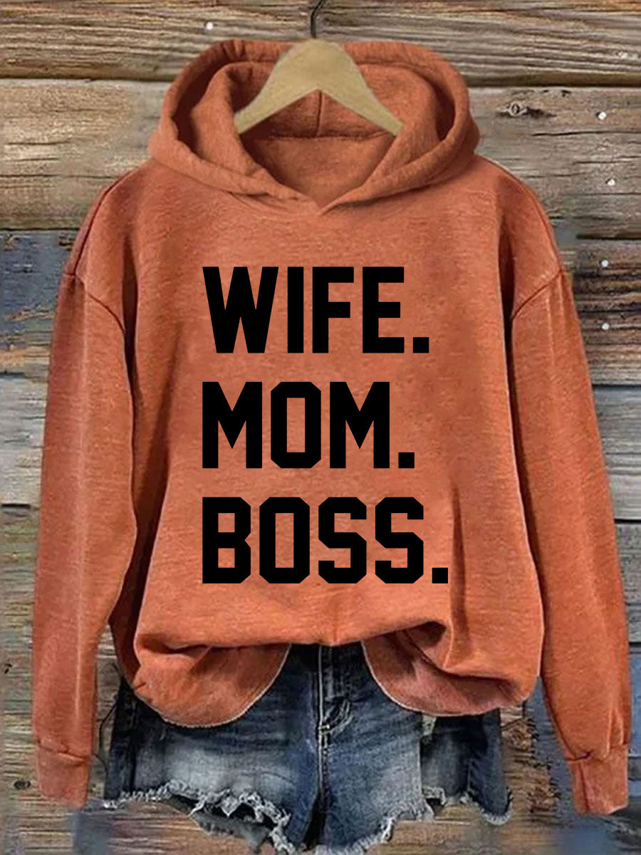 Femme Maman Boss Hoodie