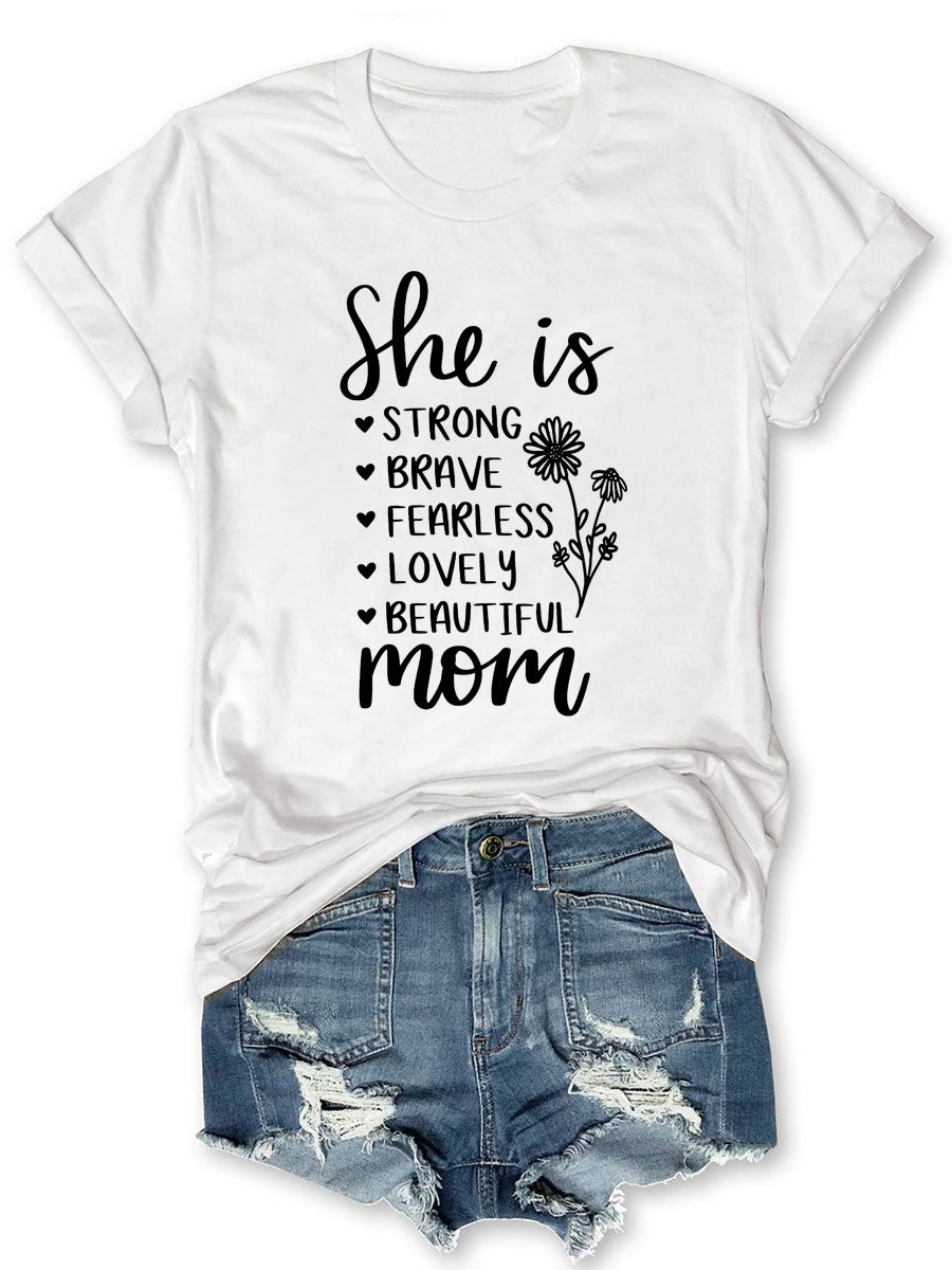 Elle est maman T-shirt