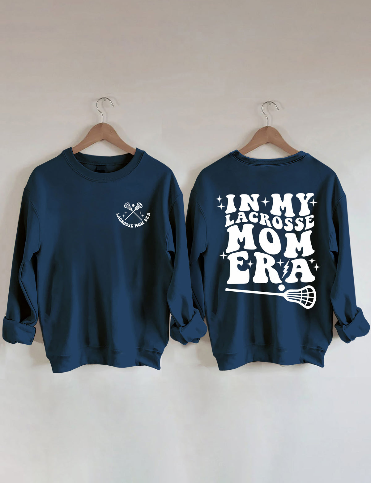 Dans mon Lacrosse Mom Era Sweatshirt
