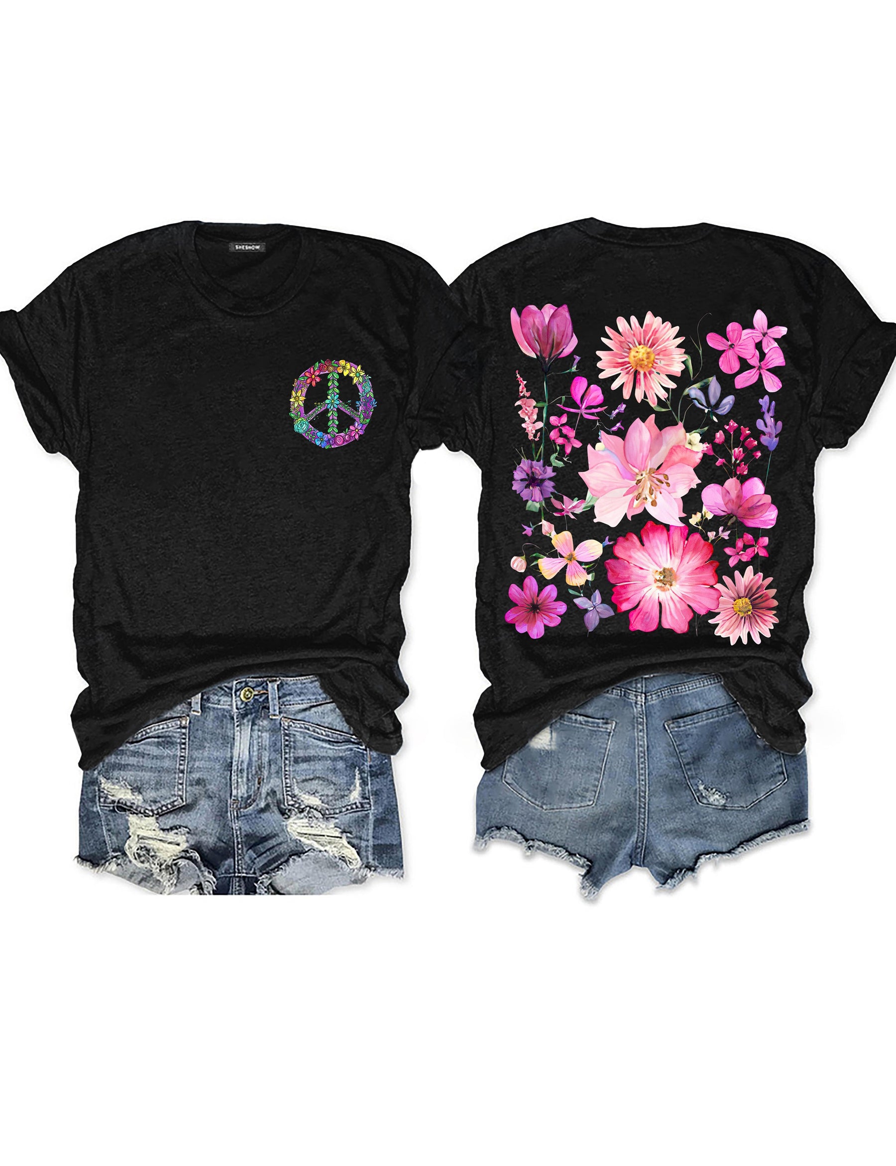 T-shirt Boho Wildflower