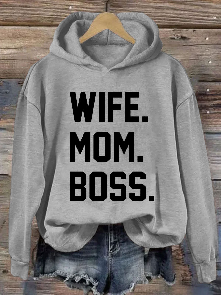 Femme Maman Boss Hoodie