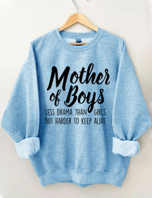 Mutter-von-Jungen-Sweatshirt 