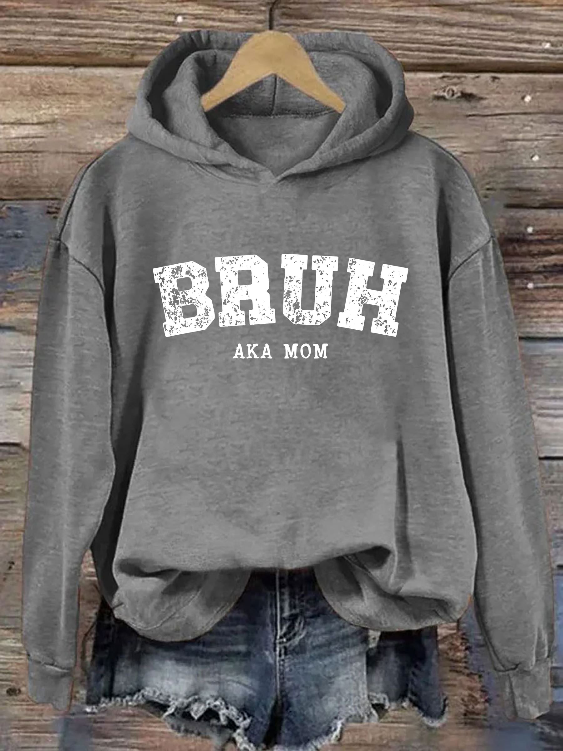 Bruh AKA Mom Sweat à capuche