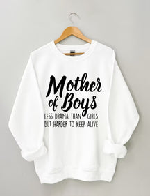 Mère de garçons Sweatshirt