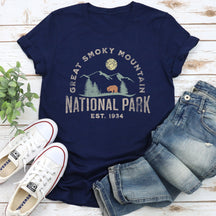 T-shirt super doux du parc national des Great Smoky Mountain