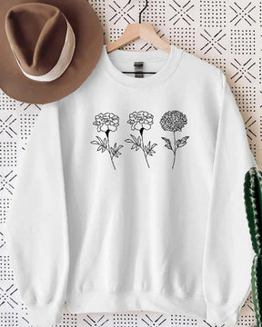 Birth Month Flower Sweatshirt