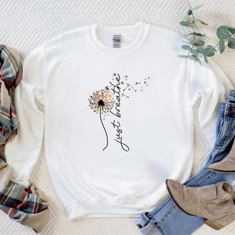 Just Breathe Sweat-shirt Femme