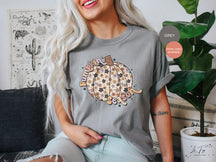 Pumpkin Season Cozy Colors Niedliches Rundhalsshirt
