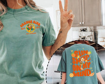 Comfort Colors Orange Bird Sunshine Beach Sommerurlaubsshirt