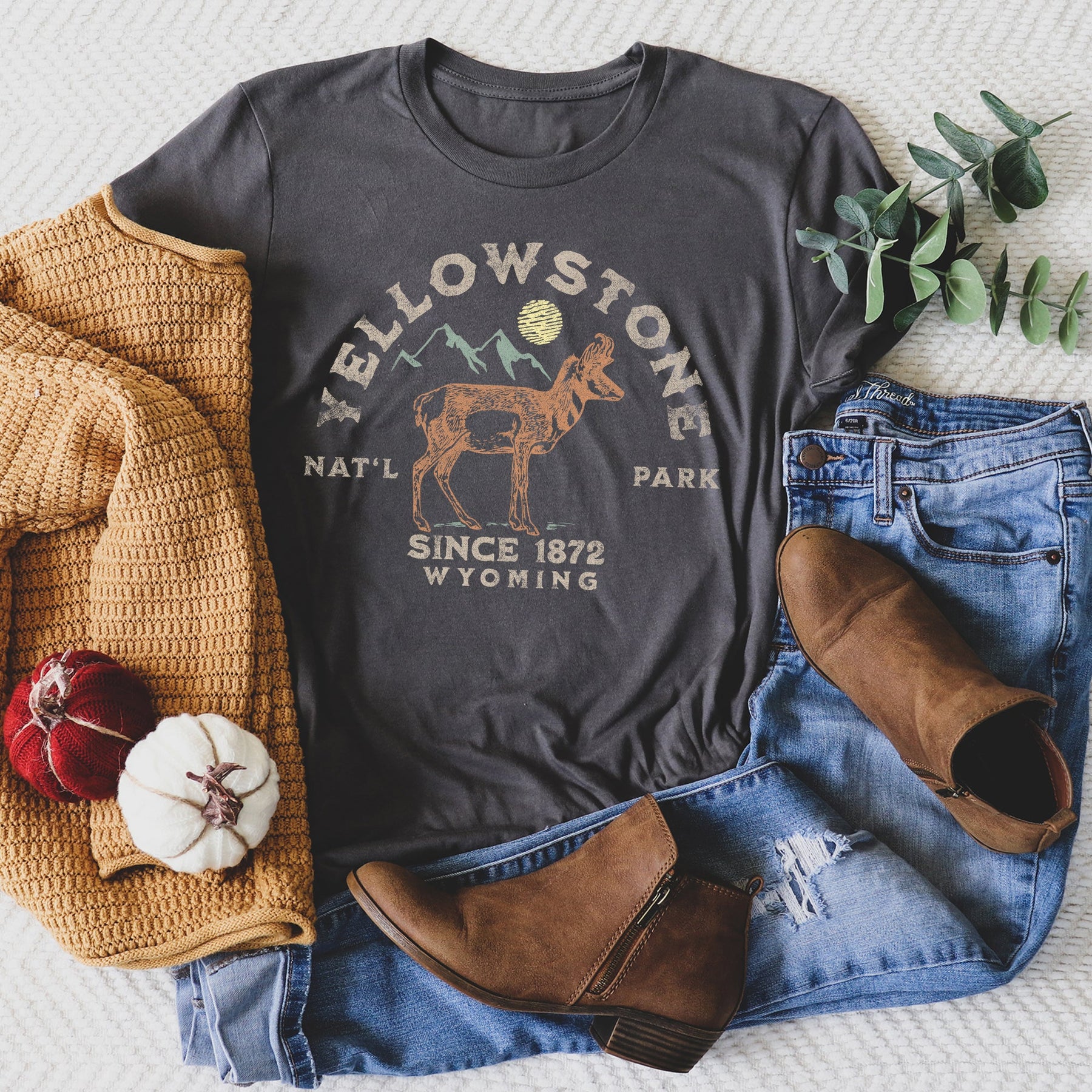 Superweiches T-Shirt des Yellowstone-Nationalparks