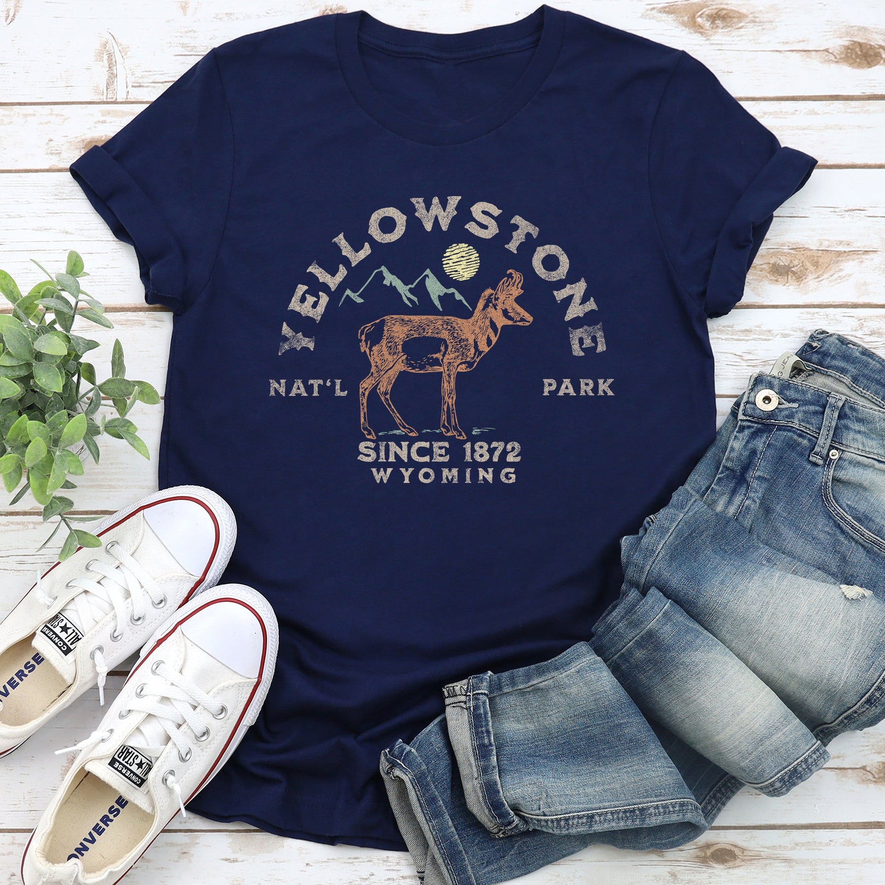 Superweiches T-Shirt des Yellowstone-Nationalparks